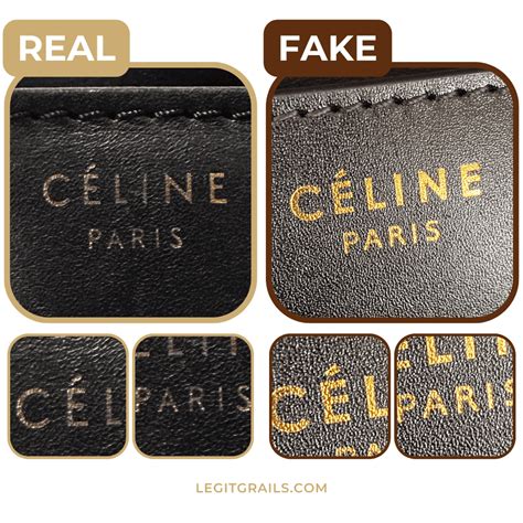 fake celine jewelry|real or real celine bag.